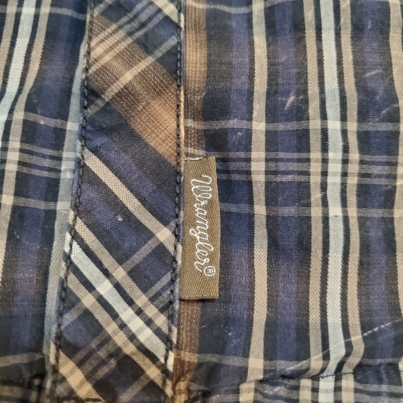 Wrangler Retro Pearl Snap Button Down Western Wear - Picture 8 of 8